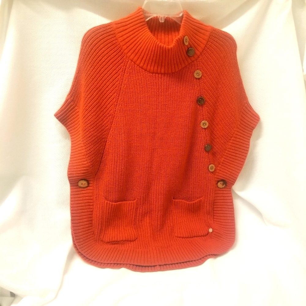 NWT Pure Knits Tribal Ponch